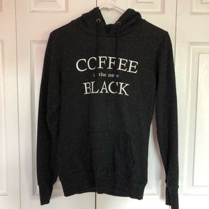 Black Graphic Hoodie